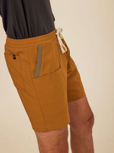 Kai Contrast Pocket Essential Eco Woven Short Threads 4 Thought