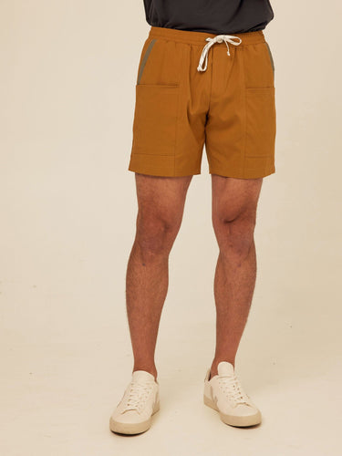 Kai Contrast Pocket Essential Eco Woven Short Threads 4 Thought