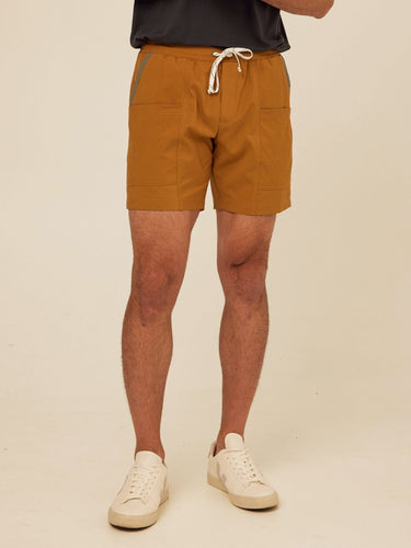 Kai Contrast Pocket Essential Eco Woven Short Threads 4 Thought
