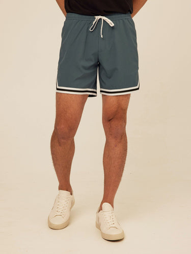 Darren Essential Eco Woven Athletic Trim Short Mens Bottoms Short Threads 4 Thought