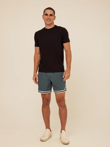 Darren Essential Eco Woven Athletic Trim Short Mens Bottoms Short Threads 4 Thought