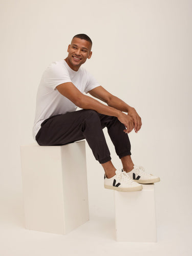 Devante Eco Stretch Woven Jogger Mens Bottoms Sweatpants Threads 4 Thought