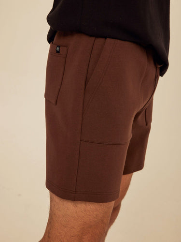 Jaxson Peached Stretch Knit Short Threads 4 Thought
