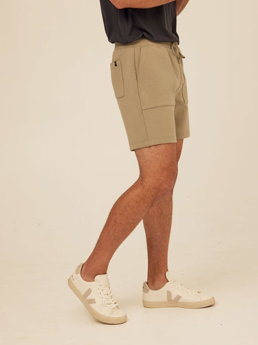Jaxson Peached Stretch Knit Short Threads 4 Thought