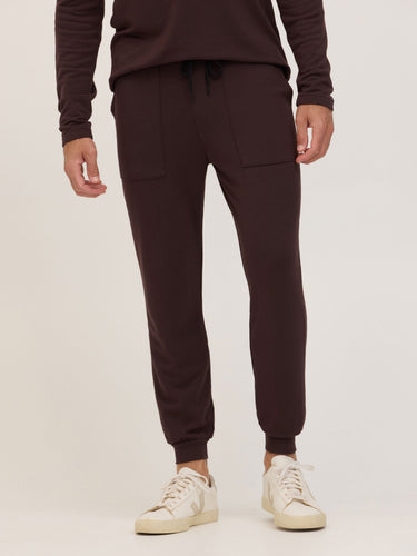 Men's Core Feather Fleece Jogger Mens Bottoms Sweatpants Threads 4 Thought