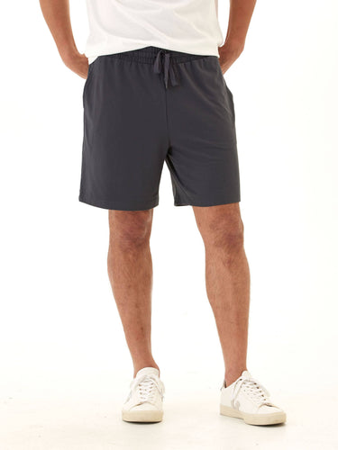 Quill Luxe Jersey Mid Length Short Mens Bottoms Short Threads 4 Thought