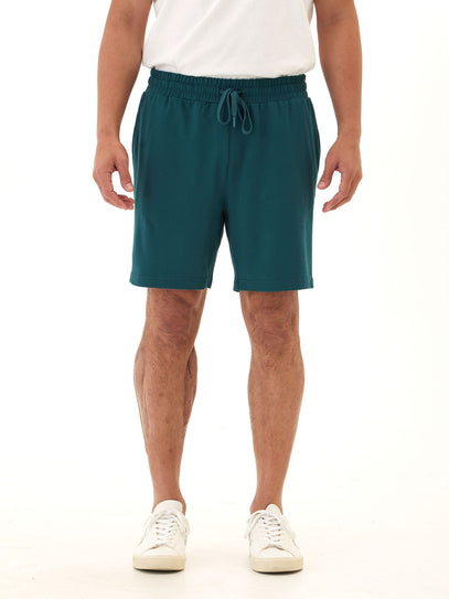 Quill Luxe Jersey Mid Length Short Mens Bottoms Short Threads 4 Thought