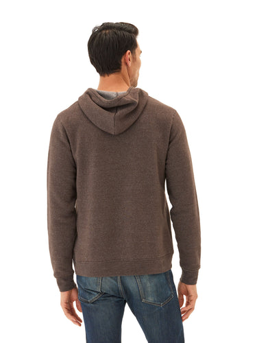 Embroidered Triblend Pullover Hoodie Mens Outerwear Sweatshirt Threads 4 Thought