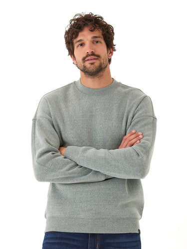 Rudy Triblend Fleece Drop Shoulder Sweatshirt Mens Outerwear Sweatshirt Threads 4 Thought