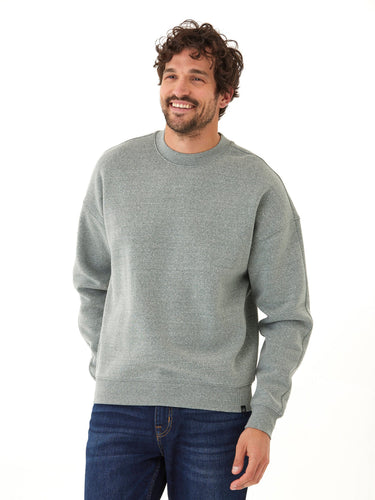 Rudy Triblend Fleece Drop Shoulder Sweatshirt Mens Outerwear Sweatshirt Threads 4 Thought