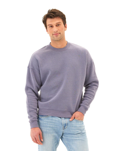 Rudy 2.0 Triblend Fleece Drop Shoulder Sweatshirt Mens Outerwear Sweatshirt Threads 4 Thought