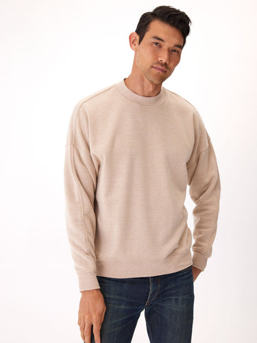 Rudy Triblend Fleece Drop Shoulder Sweatshirt Mens Outerwear Sweatshirt Threads 4 Thought
