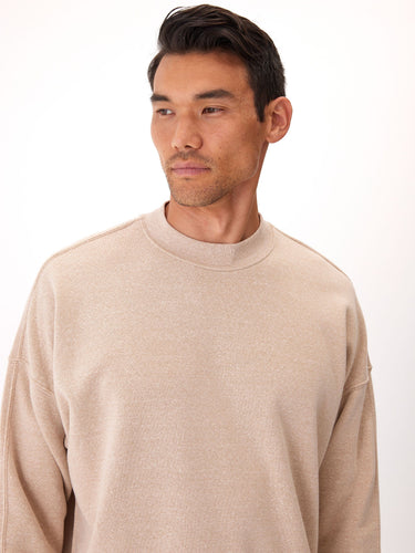 Rudy Triblend Fleece Drop Shoulder Sweatshirt Mens Outerwear Sweatshirt Threads 4 Thought