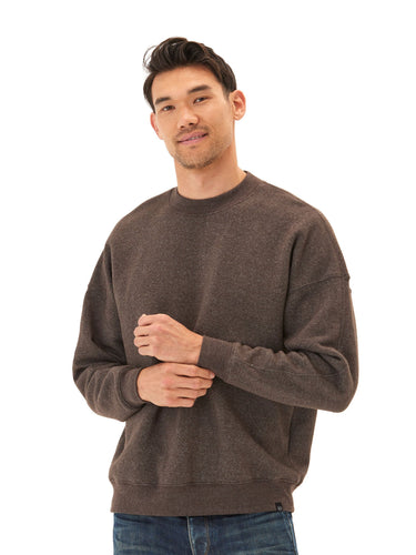 Rudy Triblend Fleece Drop Shoulder Sweatshirt Mens Outerwear Sweatshirt Threads 4 Thought
