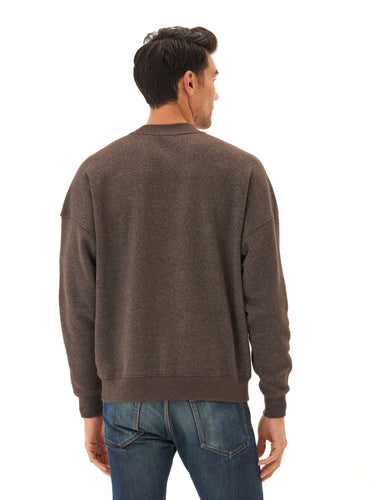 Rudy Triblend Fleece Drop Shoulder Sweatshirt Mens Outerwear Sweatshirt Threads 4 Thought