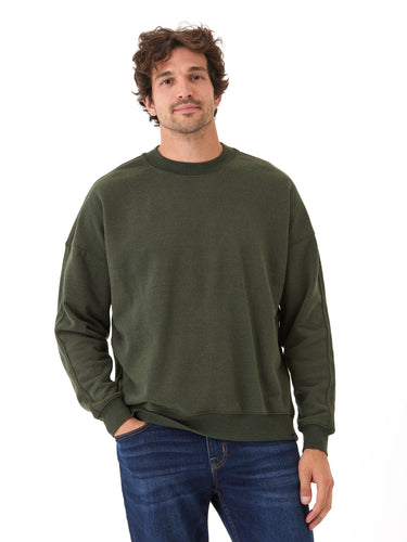 Rudy Triblend Fleece Drop Shoulder Sweatshirt Mens Outerwear Sweatshirt Threads 4 Thought