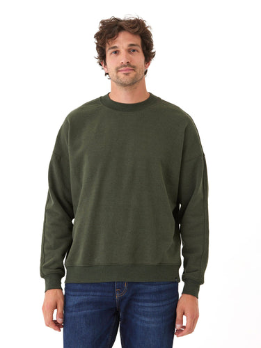 Rudy Triblend Fleece Drop Shoulder Sweatshirt Mens Outerwear Sweatshirt Threads 4 Thought