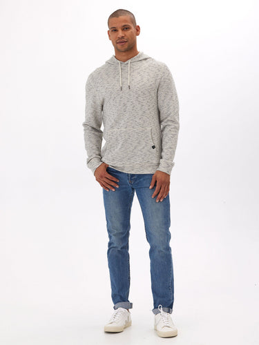 Nico Striped Terry Pullover Hoodie Mens Outerwear Sweatshirt Threads 4 Thought