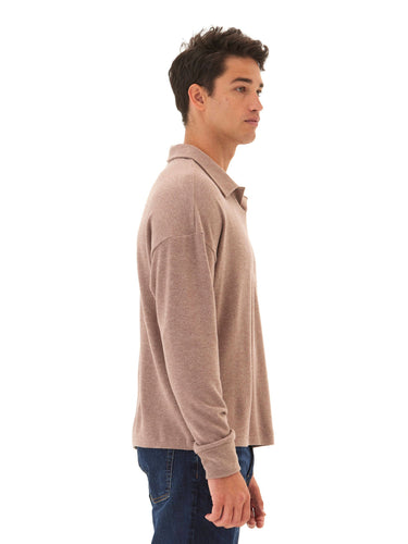 Guillermo Sweater Knit Pullover Polo Mens Outerwear Sweater Threads 4 Thought
