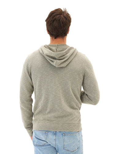 Jordyn Stripe Terry Full Zip Mens Outerwear Sweatshirt Threads 4 Thought