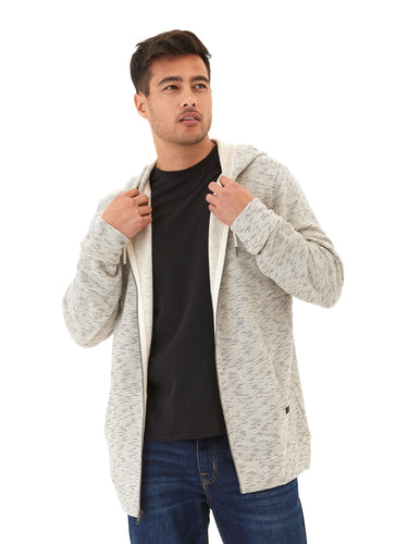 Jordyn Stripe Terry Full Zip Mens Outerwear Sweatshirt Threads 4 Thought