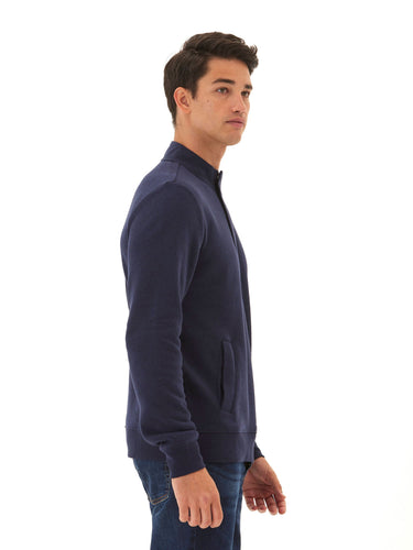 Kason Triblend Fleece 1/4 Zip Mens Outerwear Sweatshirt Threads 4 Thought