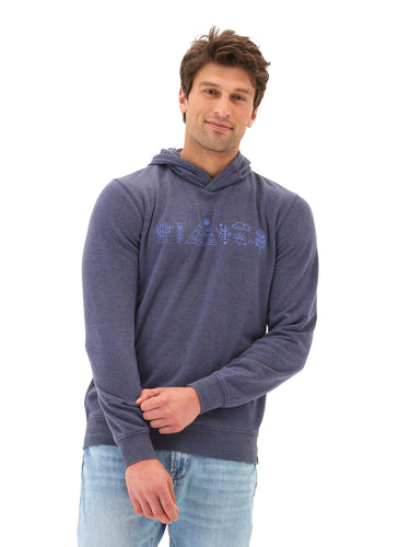 Mineral Wash Graphic Hoodie Mens Outerwear Sweatshirt Threads 4 Thought