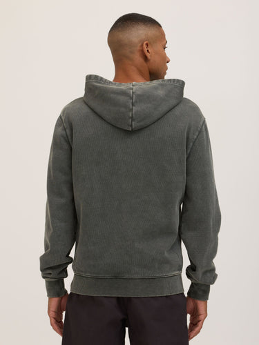 Everett Mineral Wash Heavyweight Relaxed Pullover Hoodie Mens Outerwear Sweatshirt Threads 4 Thought