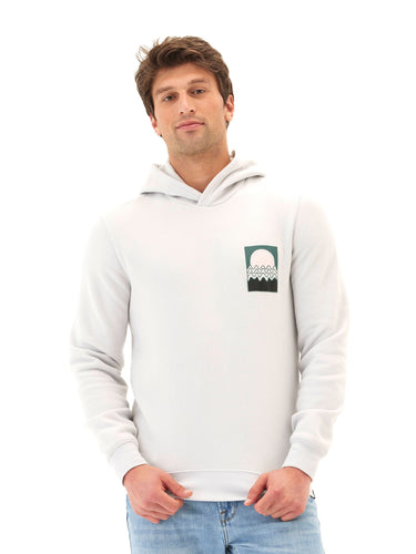 Mineral Wash Graphic Hoodie Mens Outerwear Sweatshirt Threads 4 Thought
