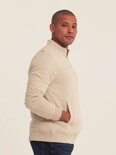 Greg Eco Fleece Quarter Zip Pullover Threads 4 Thought