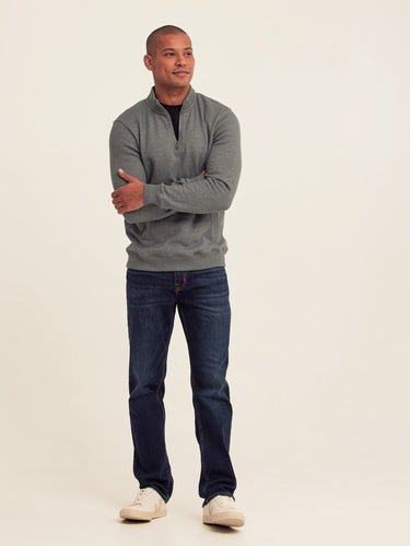 Greg Eco Fleece Quarter Zip Pullover Threads 4 Thought