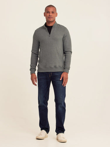 Greg Eco Fleece Quarter Zip Pullover Threads 4 Thought