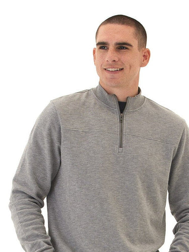 Christian Comfort Slub Terry Half Zip Pullover Threads 4 Thought