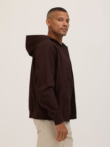 Tommie Eco Stretch Woven Zip Hoodie Mens Outerwear Sweatshirt Threads 4 Thought