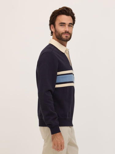 Alvin Heavy Terry Rugby Pullover Mens Outerwear Sweatshirt Threads 4 Thought