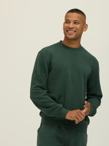 Dallas Triblend Fleece Relaxed Crew Pullover Mens Outerwear Sweatshirt Threads 4 Thought