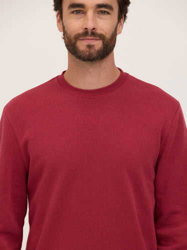 Dallas Triblend Fleece Relaxed Crew Pullover Mens Outerwear Sweatshirt Threads 4 Thought
