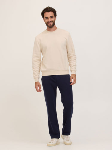 Dallas Triblend Fleece Relaxed Crew Pullover Mens Outerwear Sweatshirt Threads 4 Thought