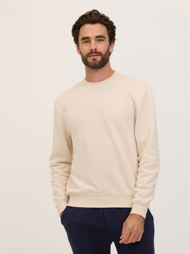 Dallas Triblend Fleece Relaxed Crew Pullover Mens Outerwear Sweatshirt Threads 4 Thought