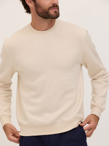 Dallas Triblend Fleece Relaxed Crew Pullover Mens Outerwear Sweatshirt Threads 4 Thought