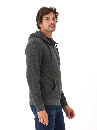 Triblend Breton Half Zip Hoodie Mens Outerwear Sweatshirt Threads 4 Thought
