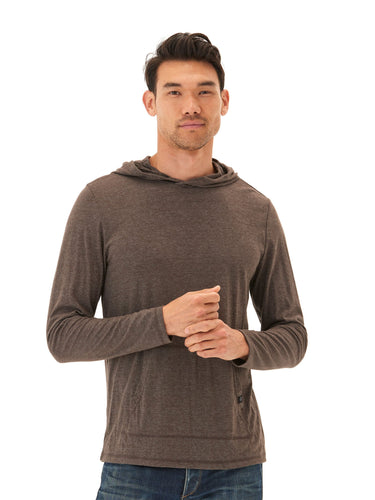 Long Sleeve Triblend Tee Shirt Hoodie Mens Tops Tshirt Long Threads 4 Thought