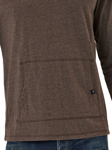 Long Sleeve Triblend Tee Shirt Hoodie Mens Tops Tshirt Long Threads 4 Thought