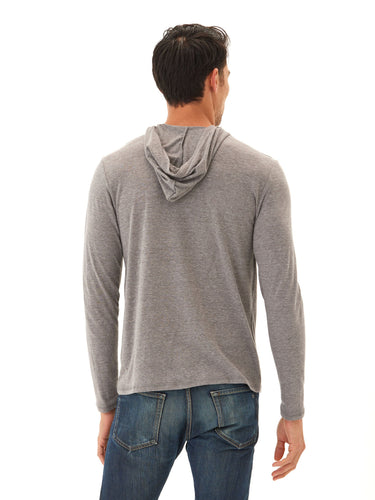 Long Sleeve Triblend Tee Shirt Hoodie Mens Tops Tshirt Long Threads 4 Thought