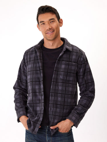 Printed Fleece Shirt Mens Tops Tshirt Long Threads 4 Thought