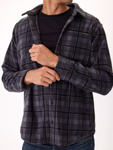 Printed Fleece Shirt Mens Tops Tshirt Long Threads 4 Thought