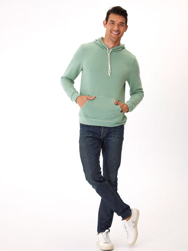 Triblend Pullover Hoodie Mens Outerwear Sweatshirt Threads 4 Thought
