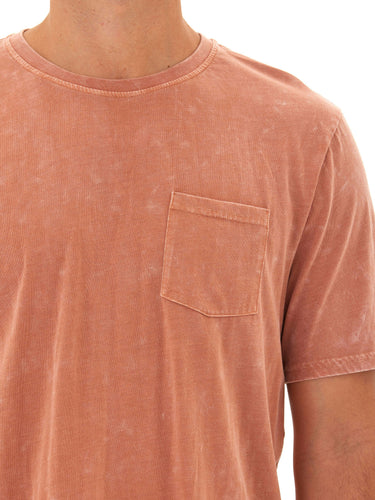 Skipper Mineral Wash Tee Mens Tops Tshirt Short Threads 4 Thought