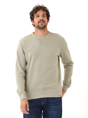 Mineral Wash Fleece Crew Mens Outerwear Sweatshirt Threads 4 Thought
