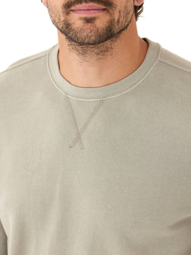 Mineral Wash Fleece Crew Mens Outerwear Sweatshirt Threads 4 Thought